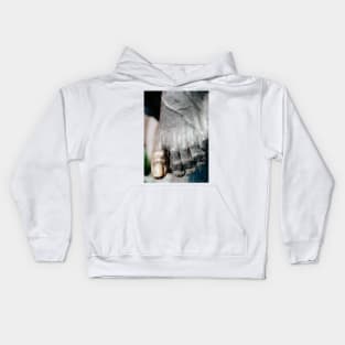 Foot of faith Kids Hoodie